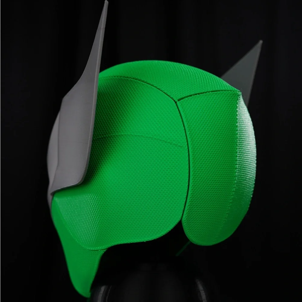 Kelly Green Deadpool Helmet (Full Size & Wearable)